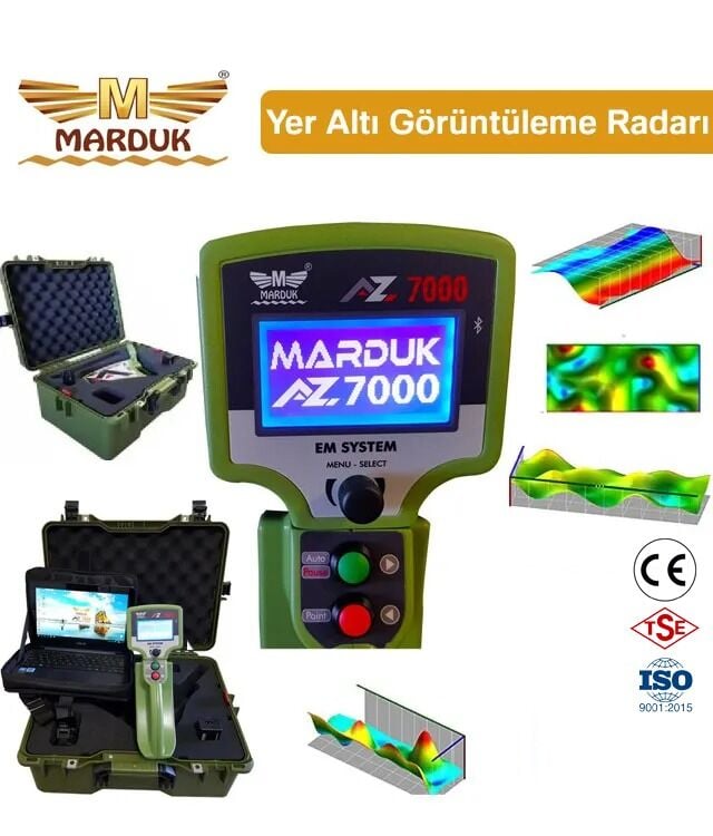 Marduk Az 7000 Yer Altı Görüntüleme Radarı