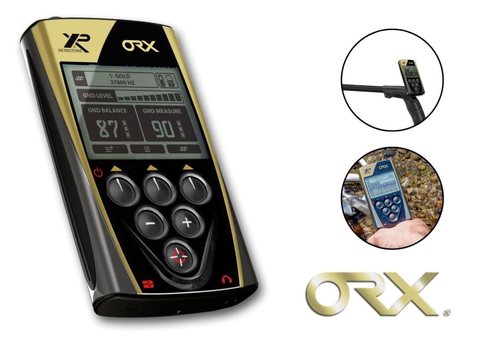 XP Dedektör ORX - 22,5cm X35 Başlık, Ana Kontrol Ünitesi (RC), WSAUDIO Kulaklık - FULL PAKET