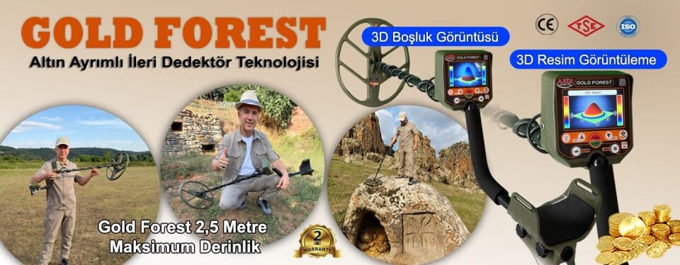 Gold Forest Altın Metal Dedektörü